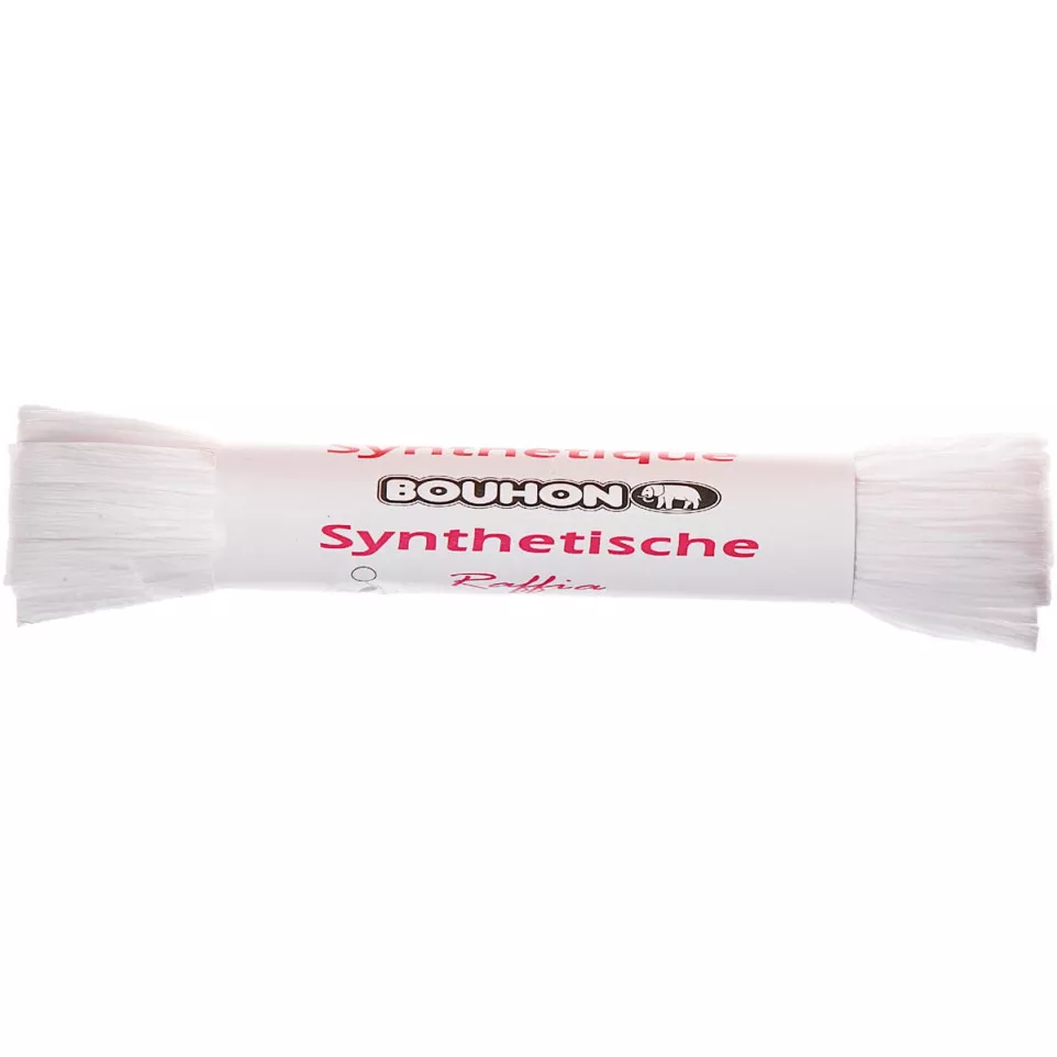 Bouhon Synthetic Raffia 10 g White