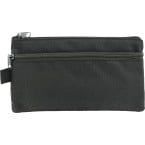 Kangaro Flat Pencil Case Black