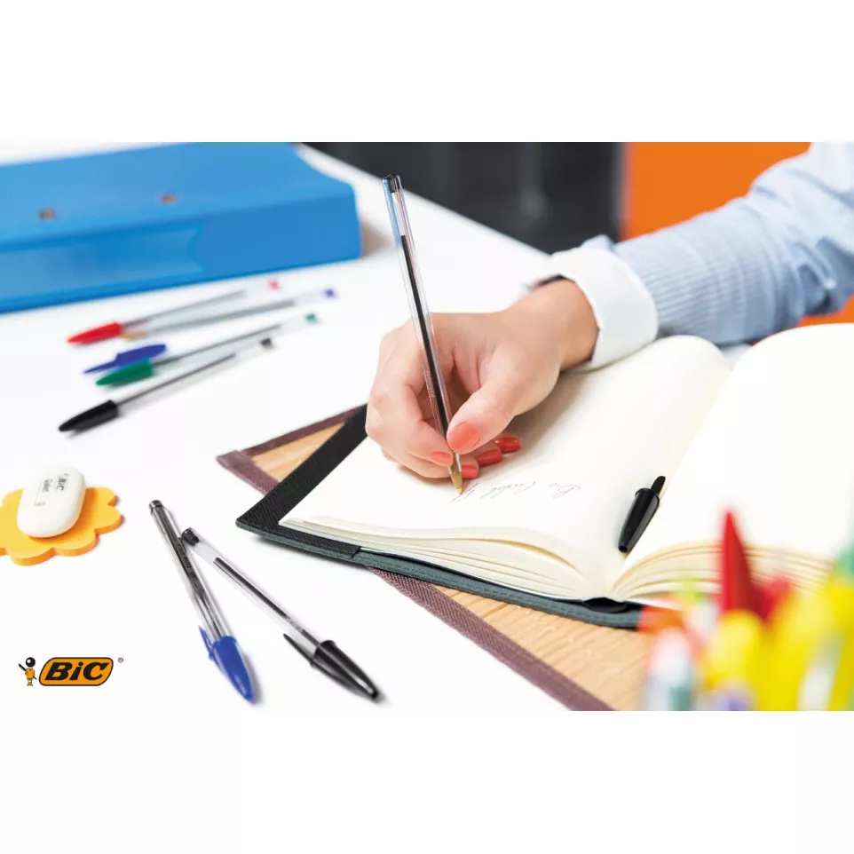 BIC Cristal Ballpoint Pens Box of 50...