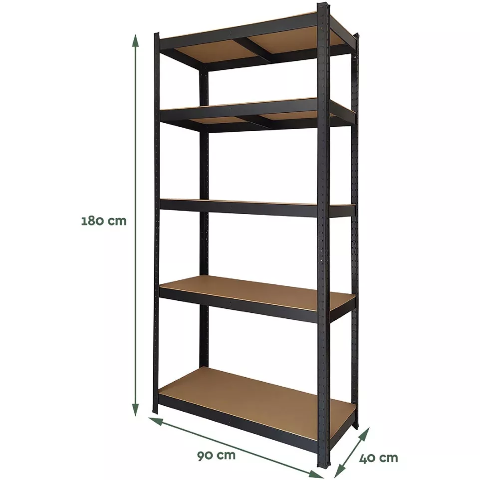 Brasq étagère, ft 180 x 90 x 40, 5...