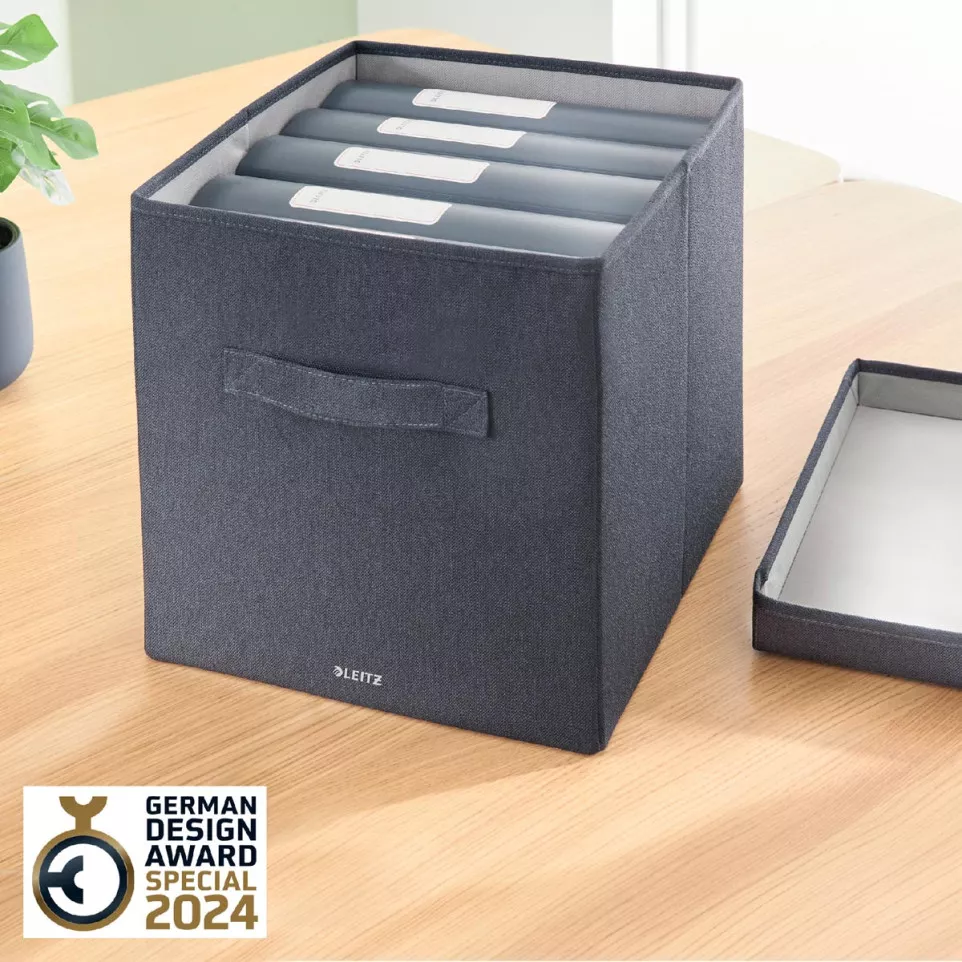 Leitz Storage Box Set of 2 Large Grey