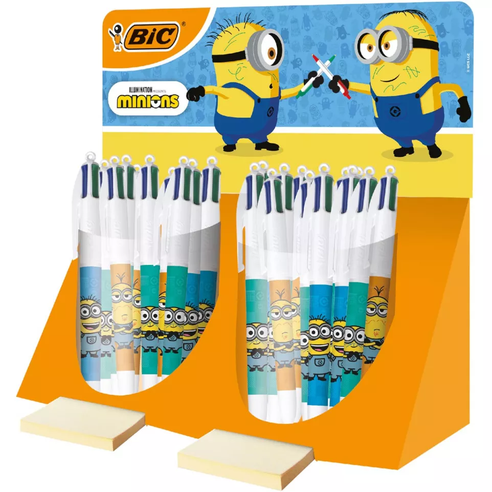 Bic 4 Colours Minions stylo bille 4...