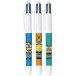 Bic 4 Colours Minions stylo bille 4 couleurs, moyen, 4 couleurs d'encre classique, présentoir de 40 pièce
