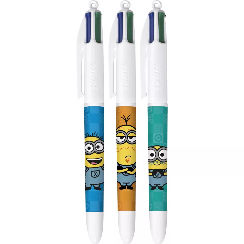 Bic 4 Colours Minions stylo bille 4...