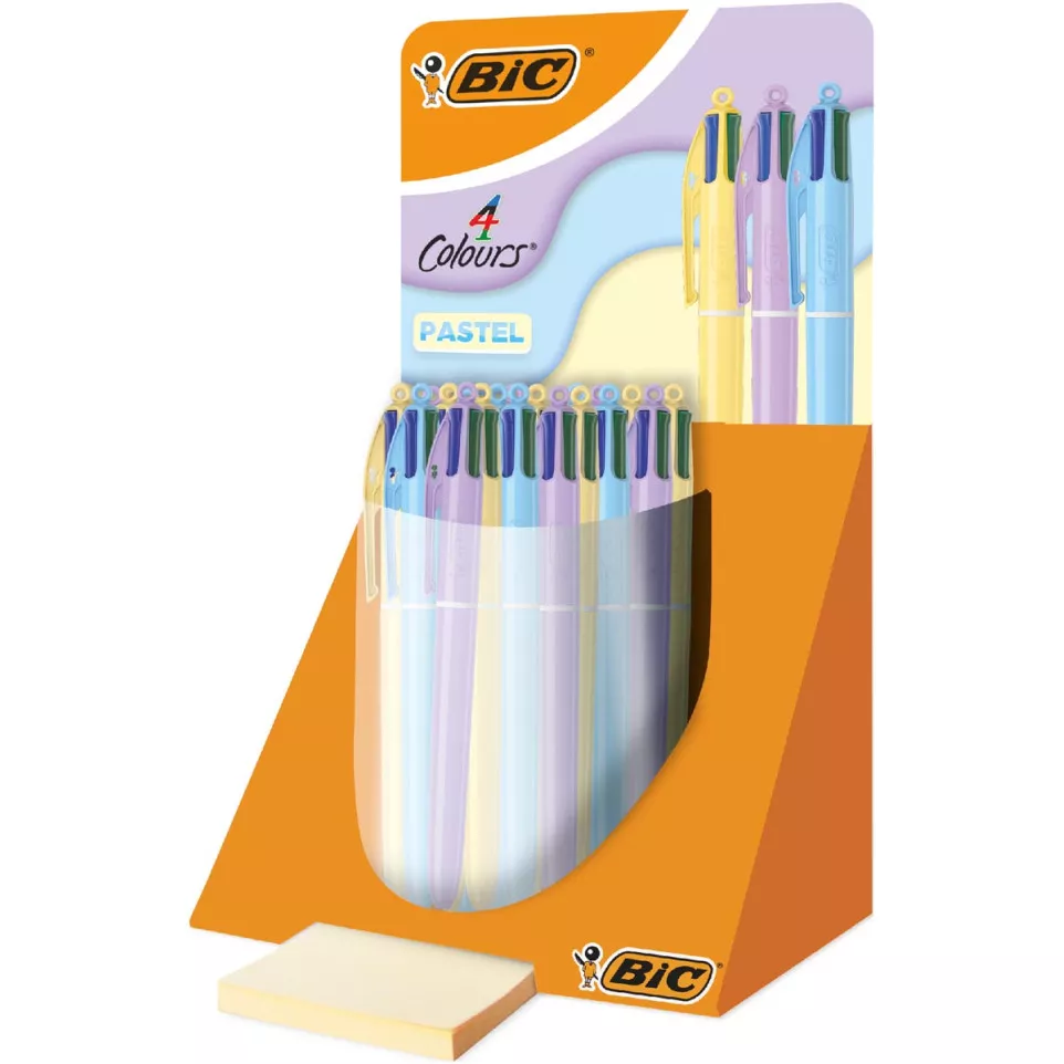 Bic Colours Pastel 4-kleurenbalpen,...