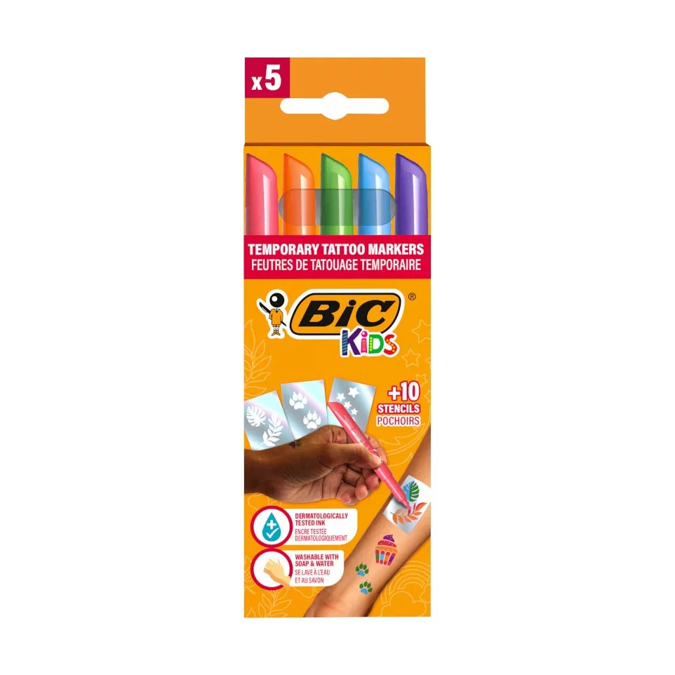 Bic Kids tattoo marker set, assorti,...