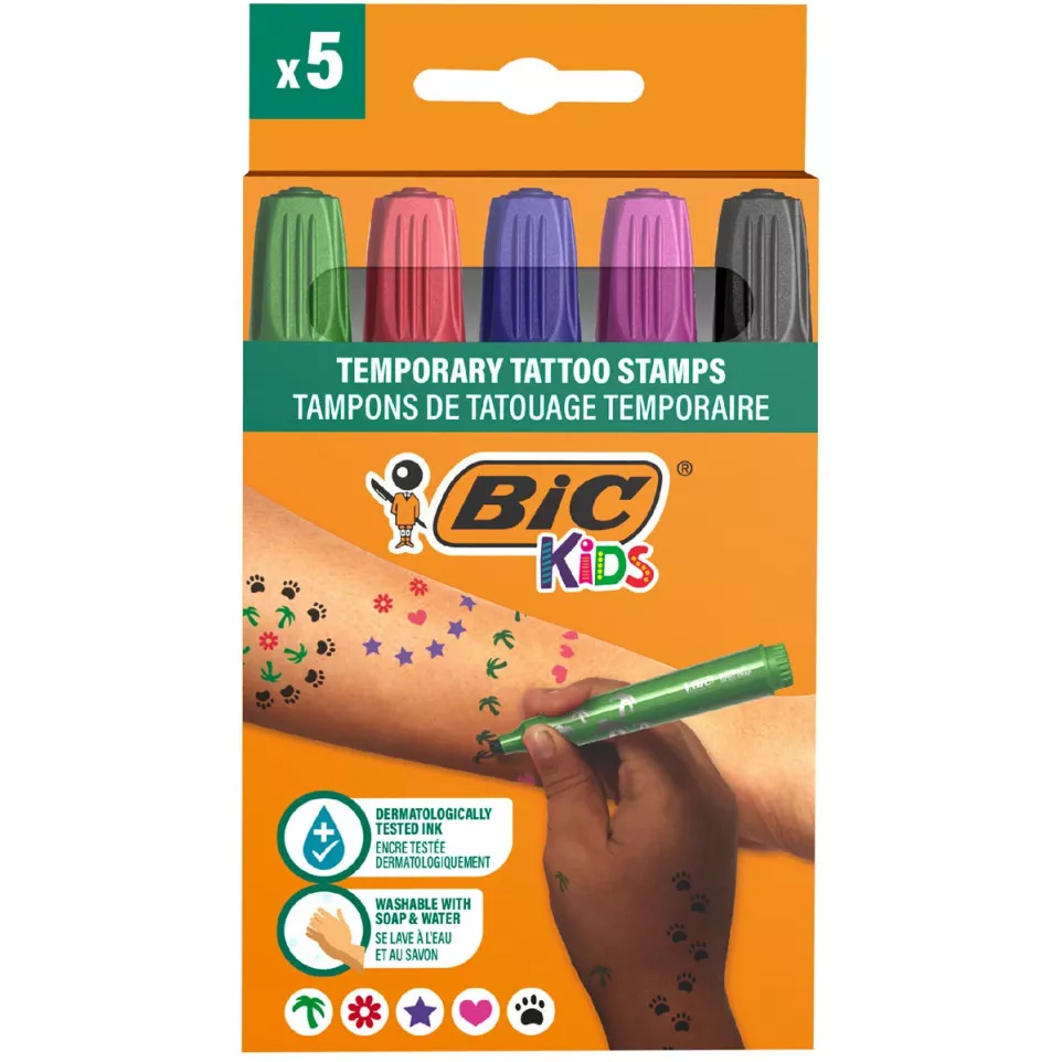 BIC Kids BodyMark Temporary Tattoo...