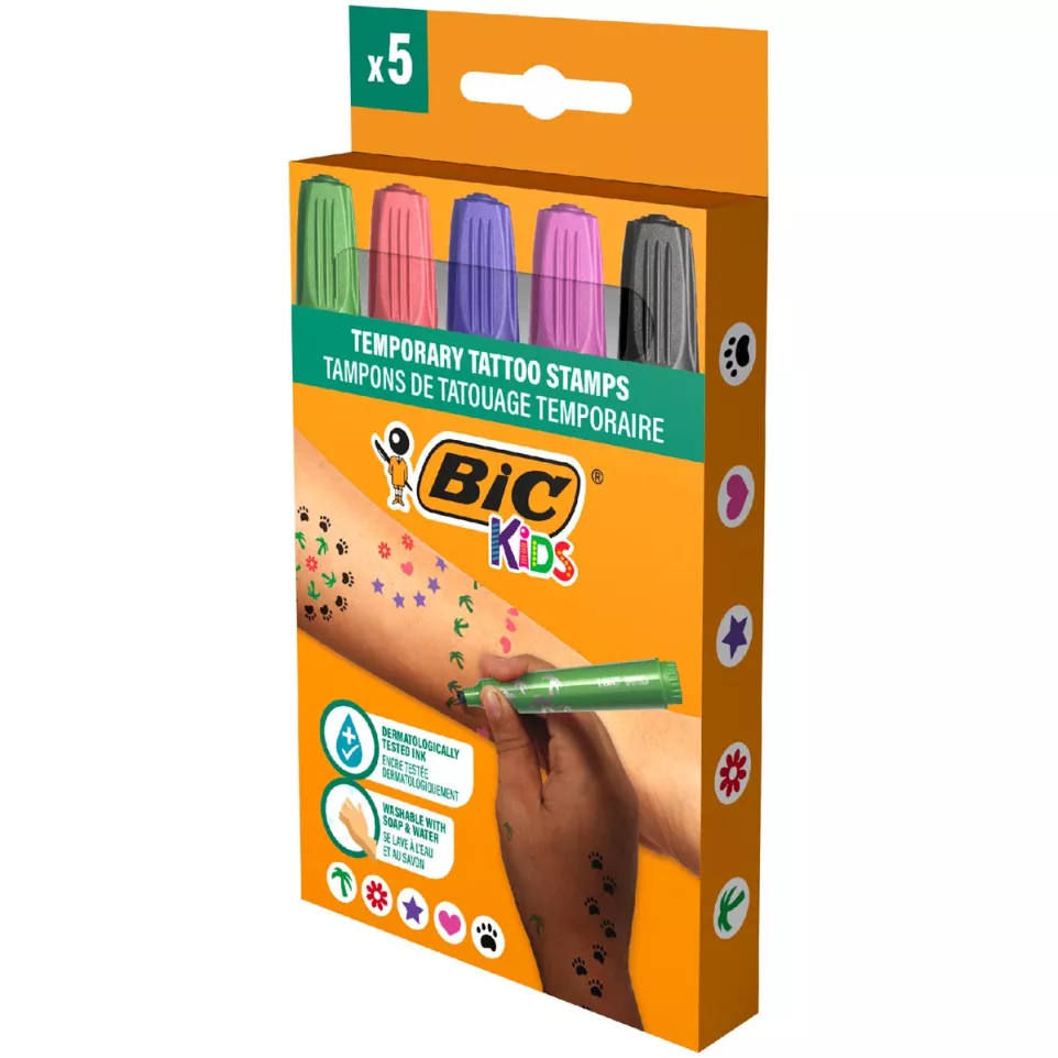 BIC Kids BodyMark Temporary Tattoo...