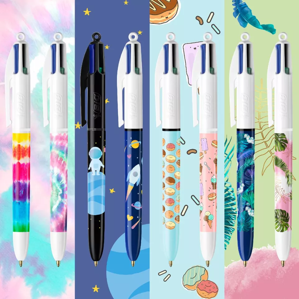 Bic Colours Decors, 4-kleurenbalpen,...