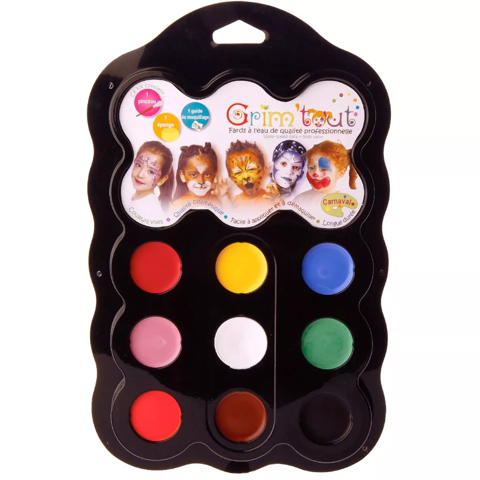 Grim'tout Carnival Face Paint Palette...