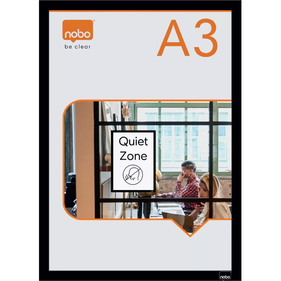 Nobo Magnetic Self-Adhesive Frame A3...