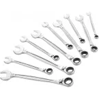 Set van 10 Facom omkeerbare ratel-combinatiesleutels 467B.JP10PB / pce