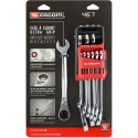 Set van 10 Facom omkeerbare ratel-combinatiesleutels 467B.JP10PB / pce