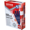 OFFICE products permanent marker 1-3 mm, rond, blauw