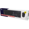 Trust Ody II Silent Wireless Keyboard and Mouse Set QWERTY US