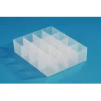 Really Useful Box divider with 16 compartments clear