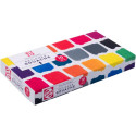 Talens plakkaatverf Extra Fijn tube van 20 ml, doos met 10 tubes, assorti
