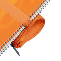 Oxford Stand-Up Orange Pencil Case