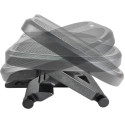 DESQ Anti-Slip Footrest Adjustable to 3 Heights Black