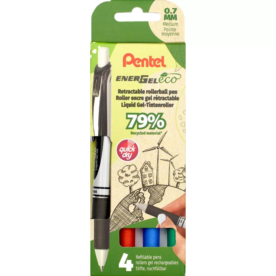 Pentel EnerGel Xm Eco Retractable...