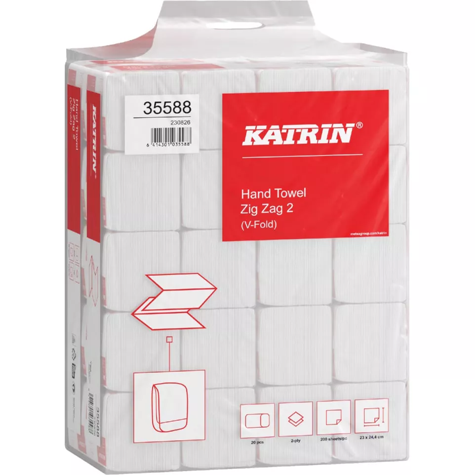 Katrin papieren handdoek V-vouw...