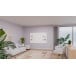 Legamaster tableau blanc magnétique sans bord Essence, ft 90 x 119,5 cm