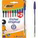 BIC Cristal Ballpoint Pens Medium Assorted Colors Pack of 8 Plus 2 Free