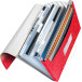Leitz WOW Project Folder A4 6 Compartments PP Red