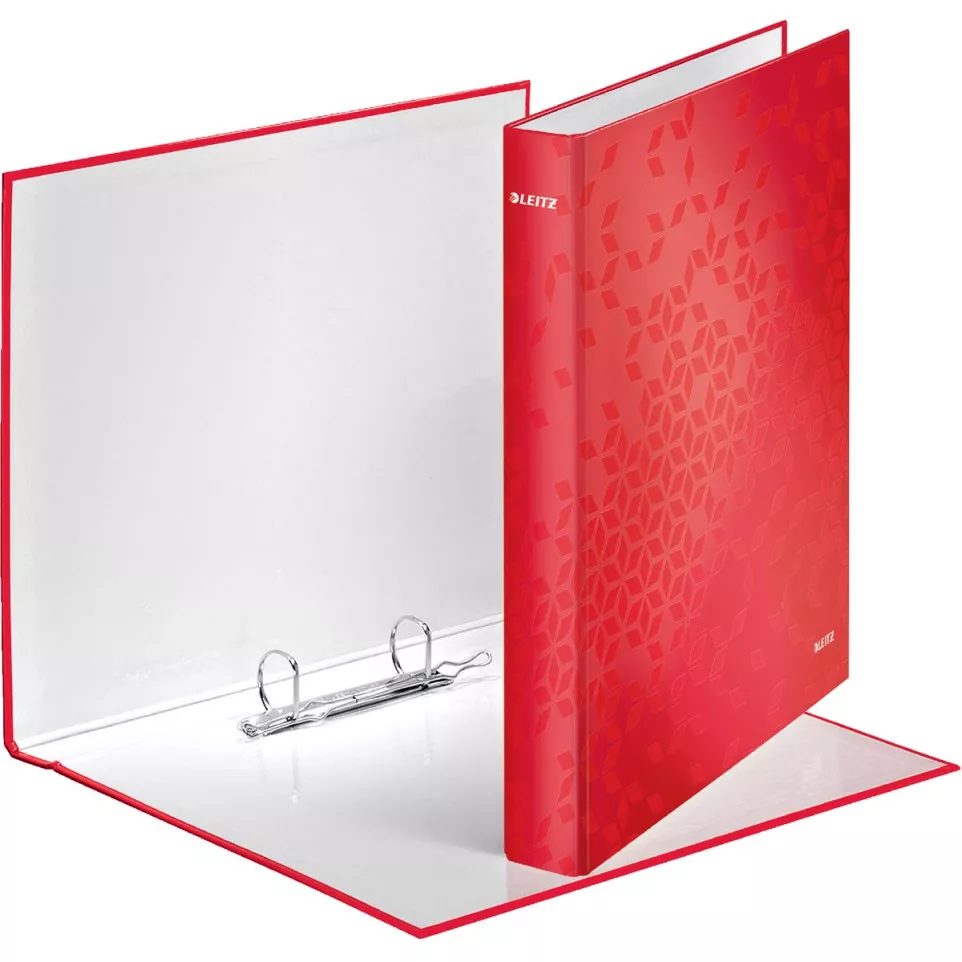 Leitz WOW ringmap, uit karton, rug...