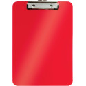 Leitz WOW plaque à pince, ft A4, rouge