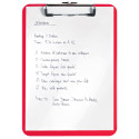 Leitz WOW klemplaat, ft A4, rood