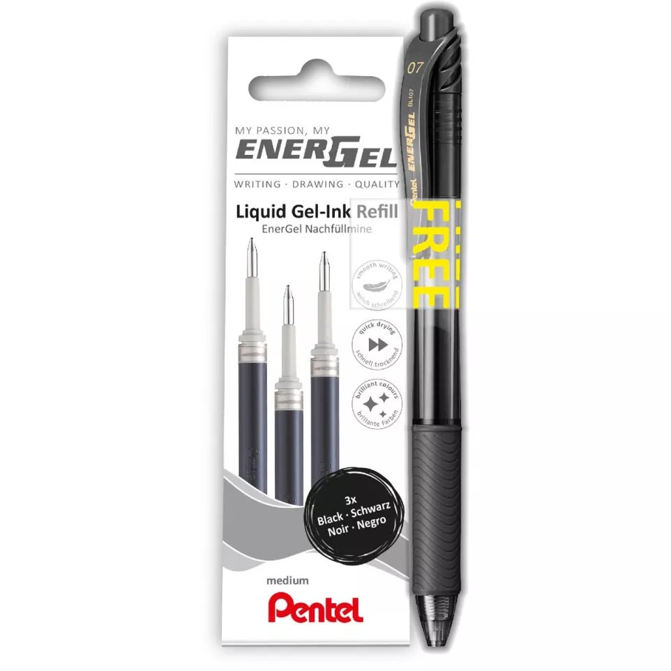 Pentel vulling Energel, 0,7 mm,...