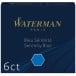 Waterman cartouches d'encre bleu 6X