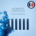 Waterman cartouches d'encre bleu 6X