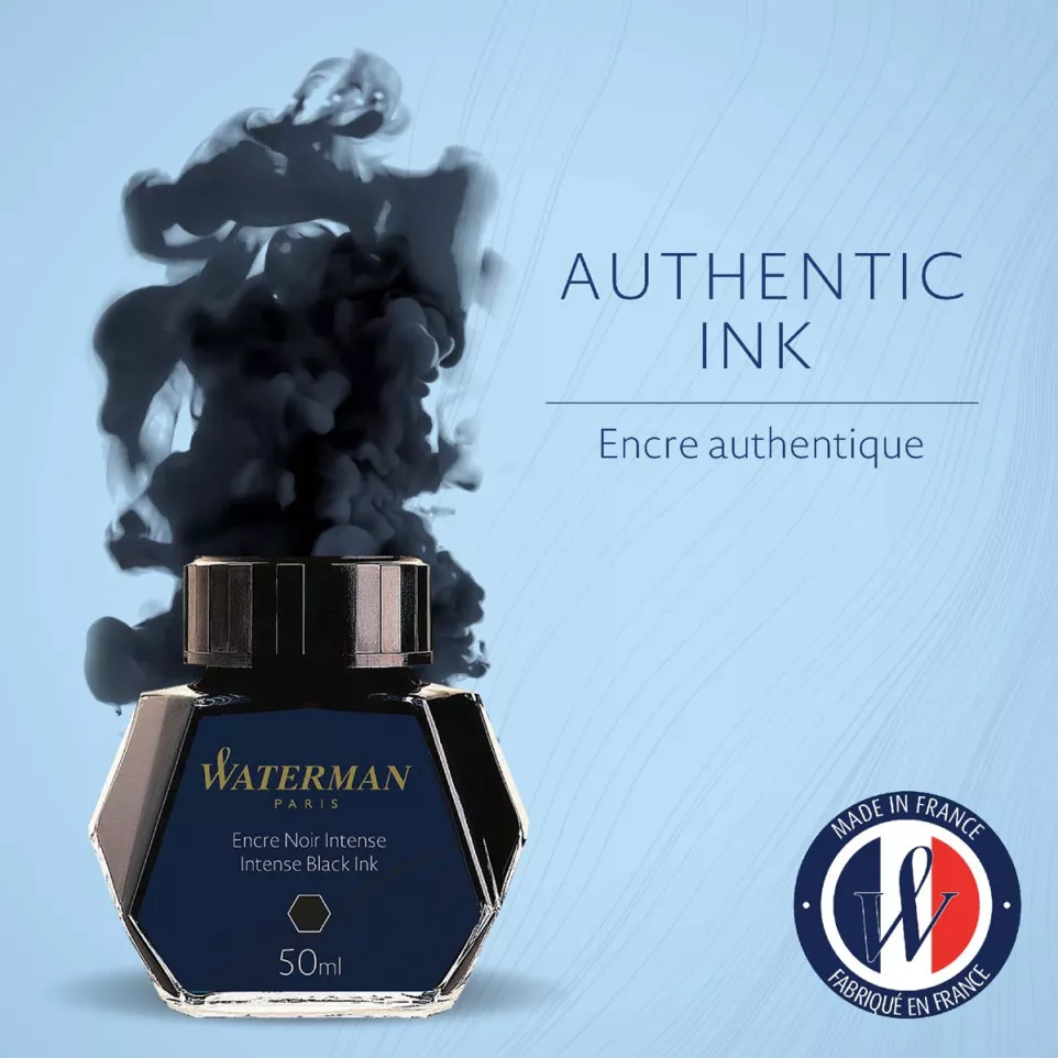 Waterman vulpeninkt 50 ml zwart