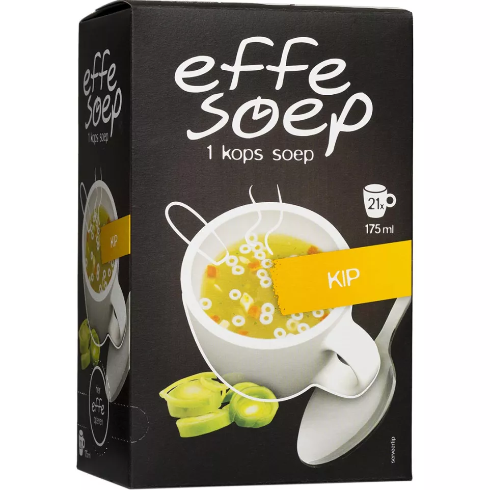 Effe Soep 1-kops, kip, 175 ml, doos...