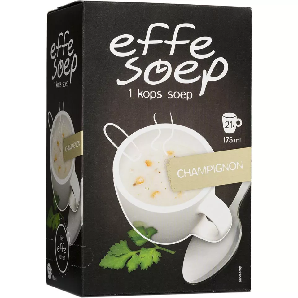 Effe Soep 1-kops, champignon, 175 ml,...