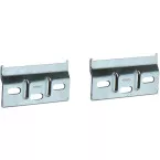 Barettes de supension de meuble 65mm DM zingué / 2pce