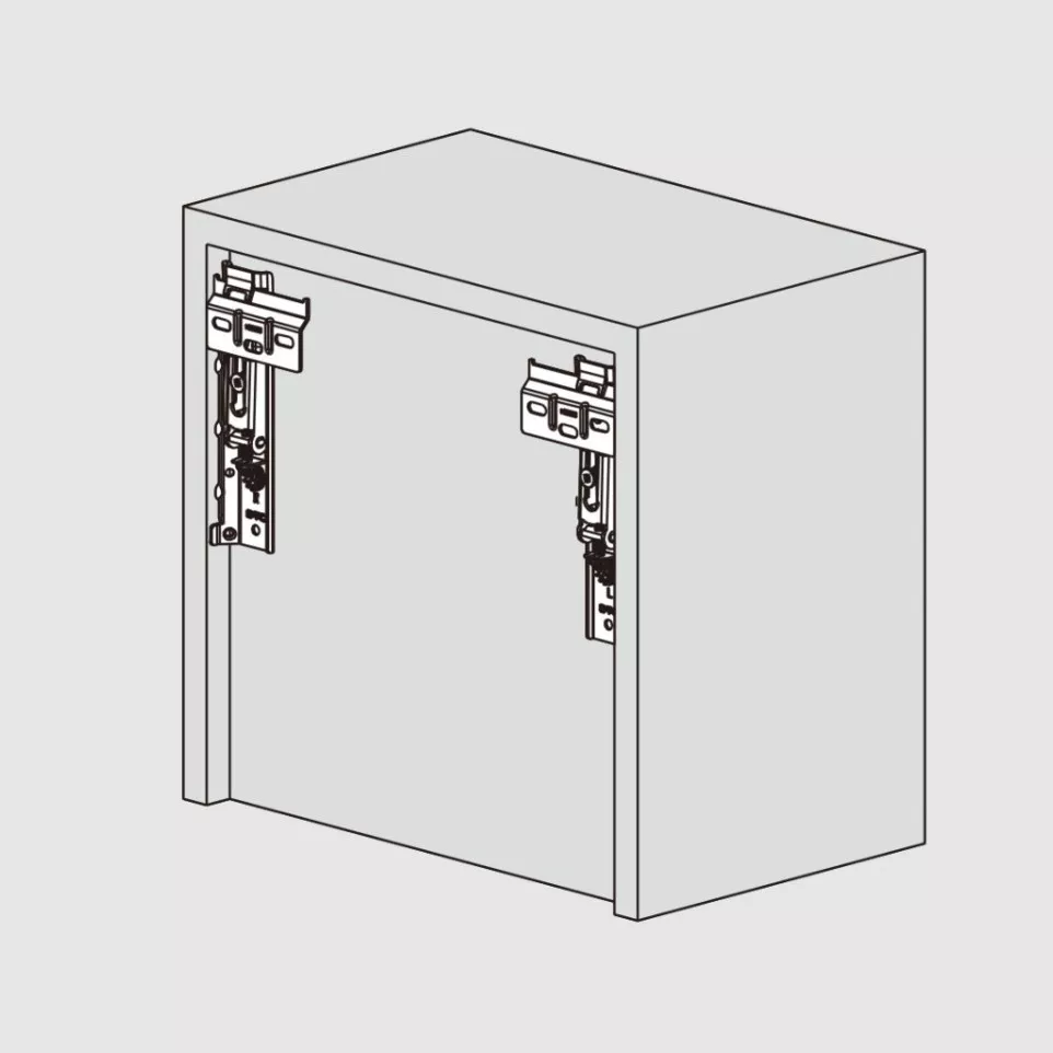 Set of 2 Zinc-Plated Furniture...