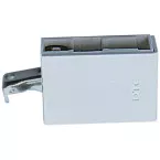Set of 2 White DM Furniture Suspension Brackets max.65kg / pc