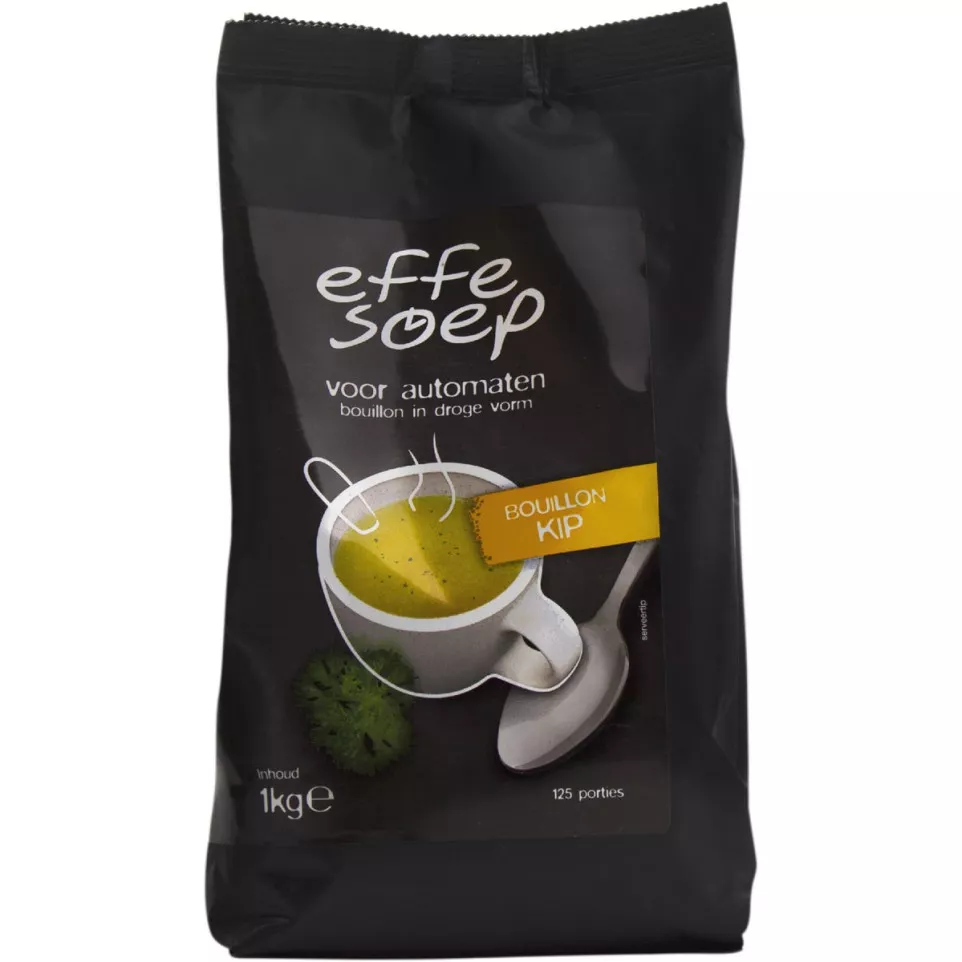 Effe Soep automatenbouillon, kip, zak...