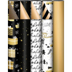 KP geschenkpapier Black...