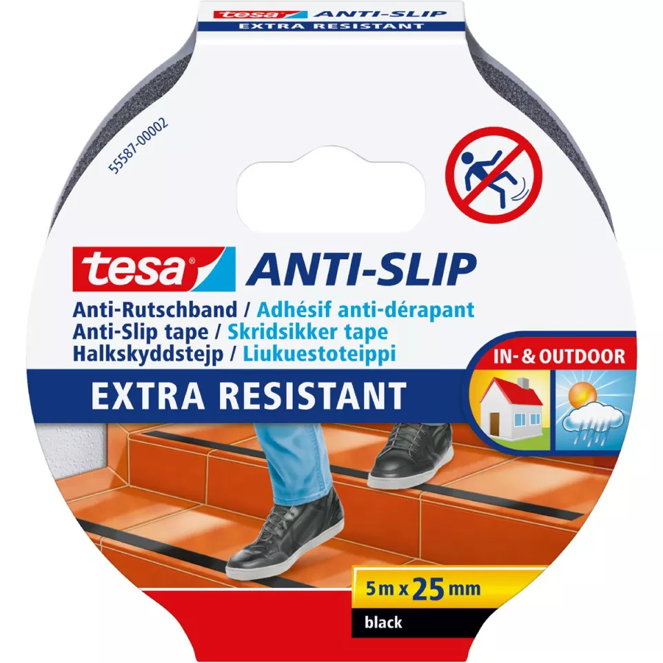 Tesa anti-slip tape, ft 5 m x 25 mm,...