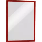Durable DURAFRAME Magnetic Frame A3 Red Pack of 5