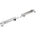 Paire de verrou automatique à encastrer 20/22,5/160mm inox / pce