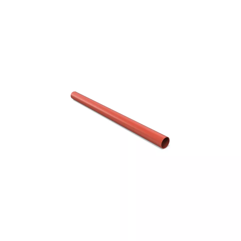 Horizontale ronde staaf 1150 mm rood...