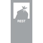 V-Part magneetsticker REST,...
