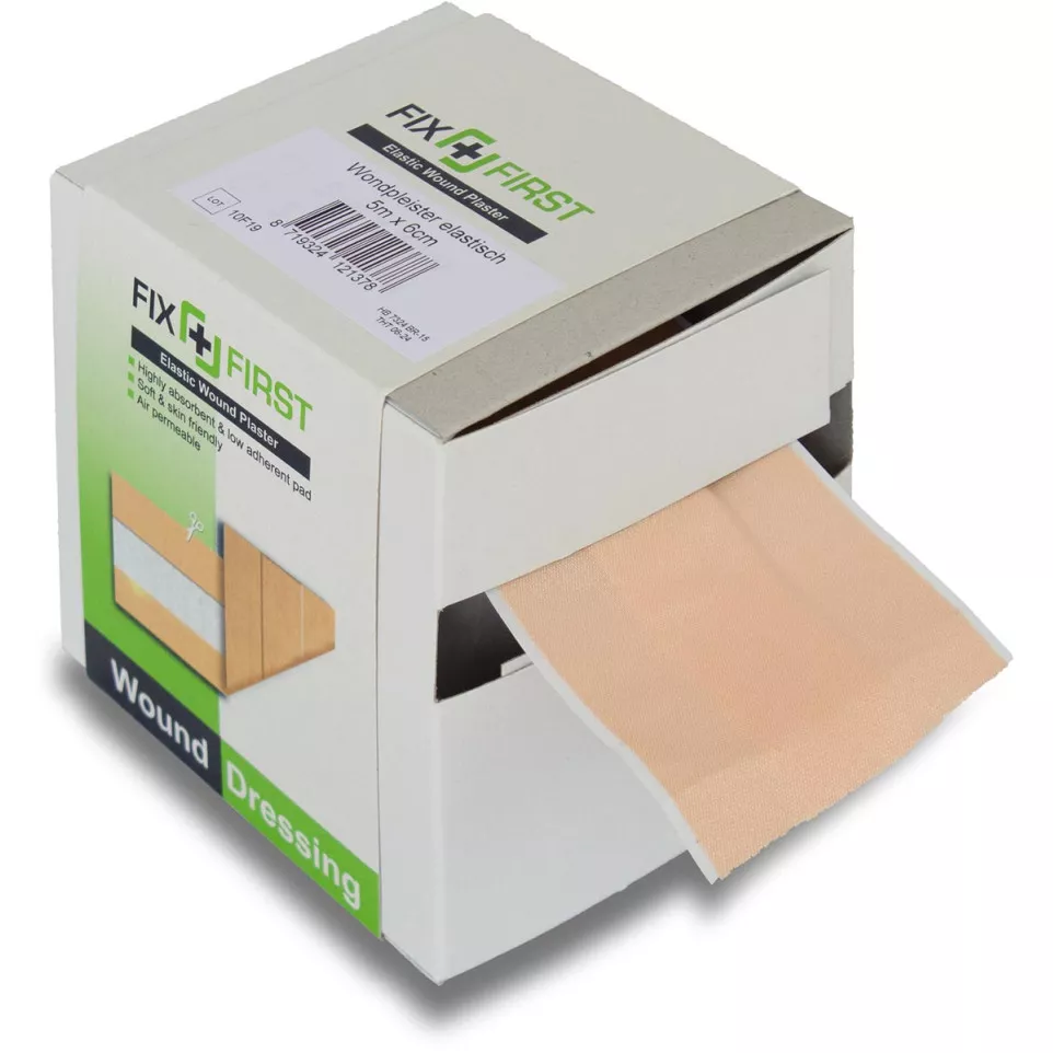 FixFirst Elastic Bandage 6 cm x 5 m