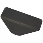 Decoratieve antraciet afdekking voor Ø35mm scharnierboxgaten / PCE