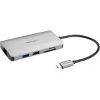 Kensington UH1400P USB-C 8-in-1 Driverless Mobile Hub